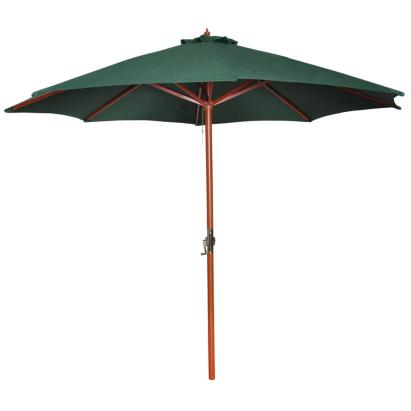 Umbrelă de soare, verde, 258 cm GartenMobel Dekor