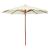 Umbrelă de soare, 300 x 258 cm, alb nisipiu GartenMobel Dekor