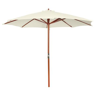 Umbrelă de soare, 300 x 258 cm, alb nisipiu GartenMobel Dekor