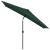 Umbrelă de soare dreptunghiulară 200 x 300 cm, verde GartenMobel Dekor