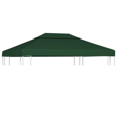 Copertină de rezervă acoperiș pavilion, verde, 3x4 m, 310 g/m² GartenMobel Dekor