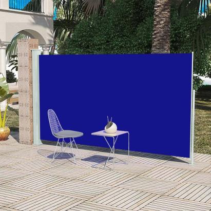 Copertină laterală pentru terasă/curte, albastru 160x300 cm  GartenMobel Dekor