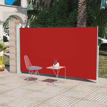 Copertină laterală pentru terasă/curte, roșu, 160x300 cm  GartenMobel Dekor