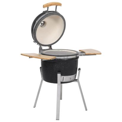 Grătar cu afumătoare Kamado, 76 cm, ceramică GartenMobel Dekor