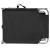 Șezlong pliabil cu protecție solară 189 x 58 x 27 cm, Negru GartenMobel Dekor