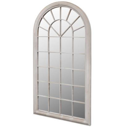 Oglindă de grădină arcadă rustică 60x116 cm interior & exterior GartenMobel Dekor