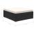 Set mobilier de grădină cu perne, 8 piese, negru, poliratan GartenMobel Dekor