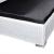 Set mobilier de grădină cu perne, 8 piese, alb, poliratan GartenMobel Dekor