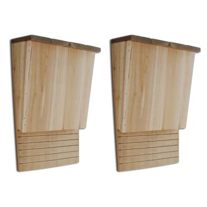 Căsuțe pentru lilieci 22 x 12 x 34 cm (2 buc) GartenMobel Dekor