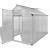 Seră din aluminiu ranforsat cu cadru la bază, 4,6 m² GartenMobel Dekor