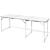 Masă camping din aluminiu reglabilă 180 x 60 cm GartenMobel Dekor