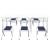 Set masă de camping pliabilă cu 6 scaune, reglabil, 180x60 cm GartenMobel Dekor