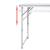 Set masă de camping pliabilă cu 6 scaune, reglabil, 180x60 cm GartenMobel Dekor