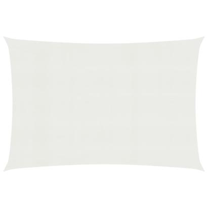 Pânză parasolar, alb, 2,5x4 m, HDPE, 160 g/m² GartenMobel Dekor