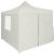 41464  Cream Foldable Tent 3 x 3 m with 4 Walls GartenMobel Dekor