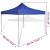 41465  Blue Foldable Tent 3 x 3 m GartenMobel Dekor