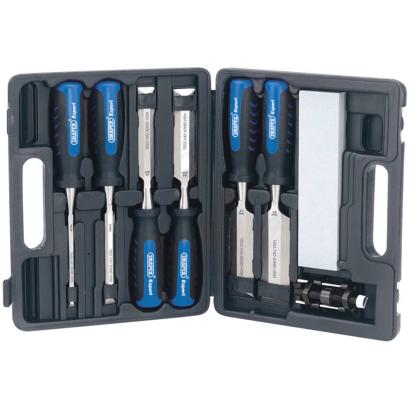 Draper Tools Set de daltă pentru lemn, opt piese, 88605 GartenMobel Dekor