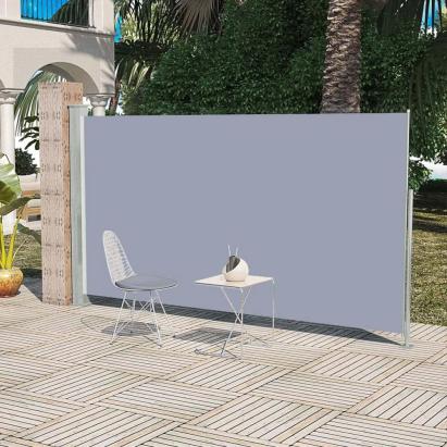 Copertină laterală retractabilă de terasă, gri, 160x300 cm GartenMobel Dekor