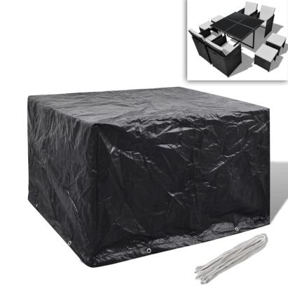 Husă mobilier grădină, 8 ocheți, 113x113x73 cm GartenMobel Dekor
