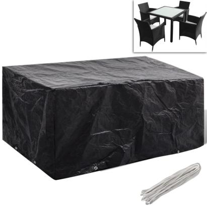 Husă mobilier grădină, 8 ocheți, 180x140x90 cm GartenMobel Dekor