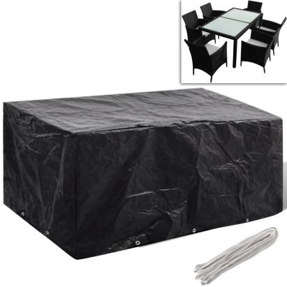 Husă mobilier grădină, 8 ocheți, 240x140x90 cm GartenMobel Dekor
