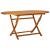 Set mobilier de exterior, 7 piese, lemn masiv de acacia GartenMobel Dekor
