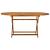 Set mobilier de exterior, 7 piese, lemn masiv de acacia GartenMobel Dekor