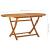 Set mobilier de exterior, 7 piese, lemn masiv de acacia GartenMobel Dekor