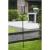 Nature Contor de ploaie cu suport din sticlă 130 cm 6080089 GartenMobel Dekor
