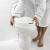 RIDDER Scaun de toaletă cu capac, alb, 150 kg, A0071001 GartenMobel Dekor