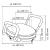 RIDDER Scaun de toaletă cu bară de siguranță, alb, 150 kg A0072001 GartenMobel Dekor