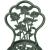 Set mobilier de bistro, 3 piese, verde, aluminiu turnat GartenMobel Dekor