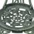 Set mobilier de bistro, 3 piese, verde, aluminiu turnat GartenMobel Dekor