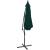 Umbrelă de soare suspendată, 3 m, Verde GartenMobel Dekor