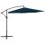 Umbrelă de soare suspendată, 3 m, albastru GartenMobel Dekor