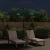 Umbrelă de soare cu LED 3 m, Verde GartenMobel Dekor