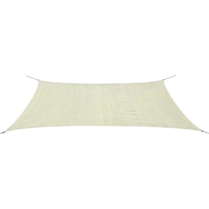 Parasolar din țesut oxford deptunghiular 4x6 m Crem GartenMobel Dekor