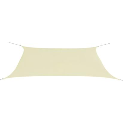 Parasolar din țesătură oxford, dreptunghiular, 4 x 6 m, crem  GartenMobel Dekor
