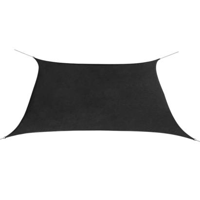 Parasolar din țesătură oxford, pătrat, 3,6 x 3,6 m, antracit  GartenMobel Dekor