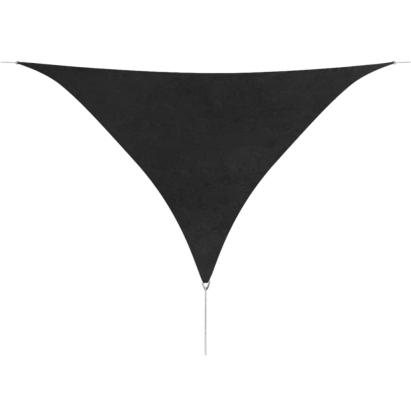 Parasolar țesătură oxford triunghiular, 3,6x3,6x3,6 m, antracit  GartenMobel Dekor