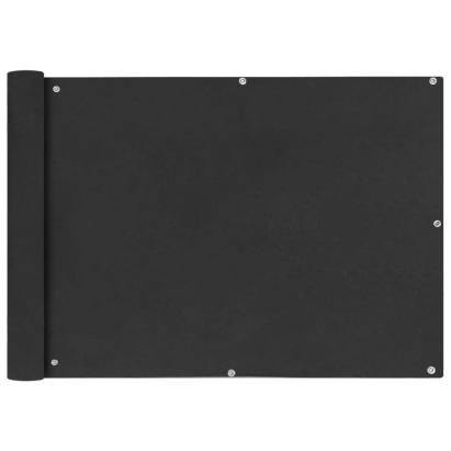 Prelată balcon, material textil oxford, 75 x 600 cm, antracit GartenMobel Dekor