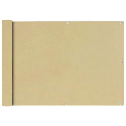 Prelată balcon, material textil oxford, 75 x 600 cm, bej GartenMobel Dekor