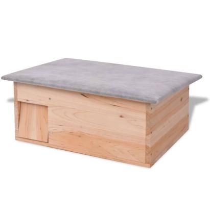 Casă pentru arici, 45 x 33 x 22 cm, lemn GartenMobel Dekor