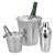 424155 Excellent Houseware 4 Piece Bar Set Stainless Steel  GartenMobel Dekor