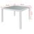 Set mobilier de exterior, 5 piese, alb crem, poliratan GartenMobel Dekor