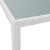 Set mobilier de exterior, 5 piese, alb crem, poliratan GartenMobel Dekor
