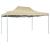 42511  Foldable Tent Pop-Up 3x4,5 m Cream White GartenMobel Dekor