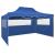 42512  Foldable Tent Pop-Up with 4 Side Walls 3x4,5 m Blue GartenMobel Dekor