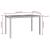 Set mobilier de exterior, 5 piese negru, poliratan, lemn acacia GartenMobel Dekor