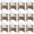 Set mobilier de exterior cu perne, 13 piese, bej, poliratan GartenMobel Dekor
